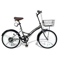 Amazon | AIJYU CYCLE 折りたたみ自転車 20インチ ミニベロ シマノ6段